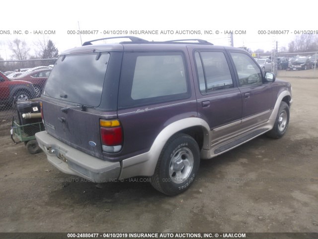 1FMDU35P2VUB84852 - 1997 FORD EXPLORER PURPLE photo 4