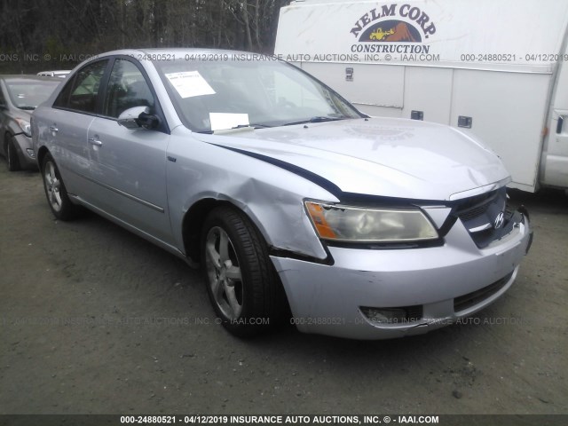 5NPEU46F87H262908 - 2007 HYUNDAI SONATA SE/LIMITED SILVER photo 1