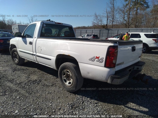 1GTEK14V72E114126 - 2002 GMC NEW SIERRA K1500 WHITE photo 3