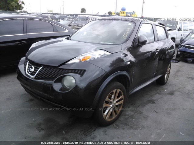 JN8AF5MR3DT200484 - 2013 NISSAN JUKE S/SV/SL Dark Brown photo 2