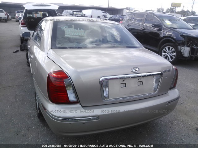 KMHFU45E85A417597 - 2005 HYUNDAI XG 350 TAN photo 3