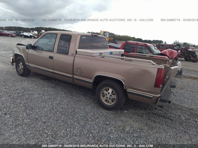 2GTEC19K7S1583620 - 1995 GMC SIERRA C1500 BROWN photo 3