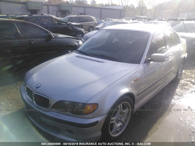 WBAEV53455KM42087 - 2005 BMW 330 I SILVER photo 2