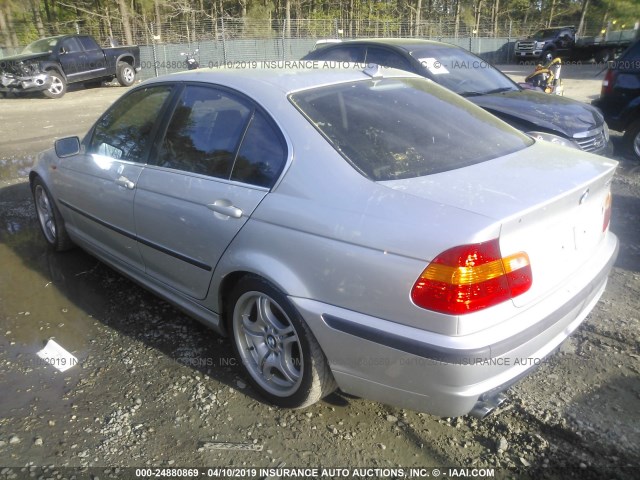 WBAEV53455KM42087 - 2005 BMW 330 I SILVER photo 3