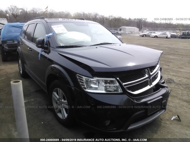 3C4PDCBB4CT324904 - 2012 DODGE JOURNEY SXT BLACK photo 1