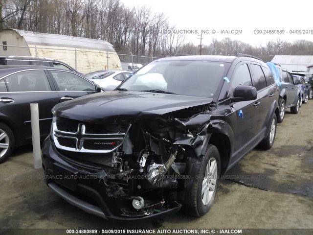 3C4PDCBB4CT324904 - 2012 DODGE JOURNEY SXT BLACK photo 2