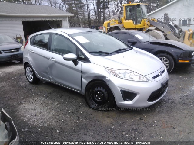 3FADP4TJ2DM158535 - 2013 FORD FIESTA S SILVER photo 1