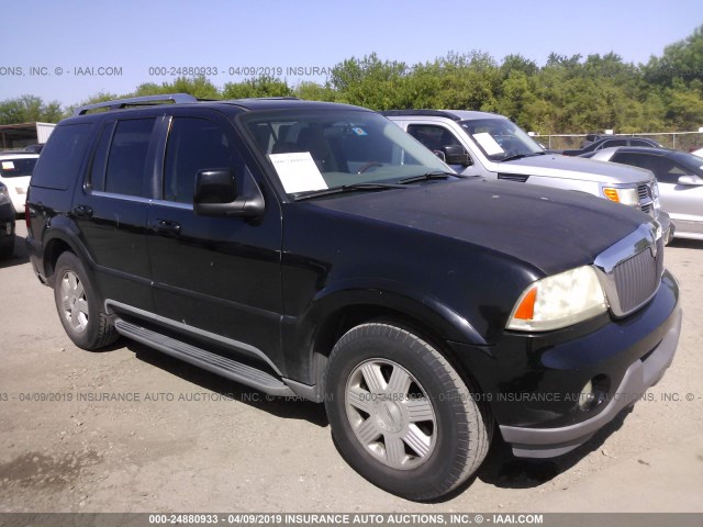 5LMEU68H03ZJ16461 - 2003 LINCOLN AVIATOR 黑色 照片 1