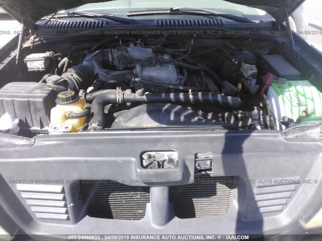 5LMEU68H03ZJ16461 - 2003 LINCOLN AVIATOR 黑色 照片 10