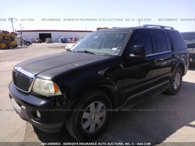 5LMEU68H03ZJ16461 - 2003 LINCOLN AVIATOR 黑色 照片 2