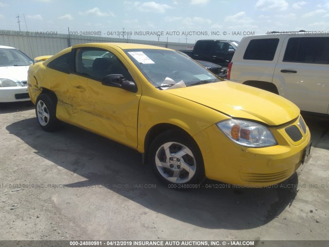 1G2AL18F687327004 - 2008 PONTIAC G5 YELLOW photo 1