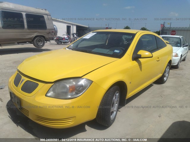 1G2AL18F687327004 - 2008 PONTIAC G5 YELLOW photo 2