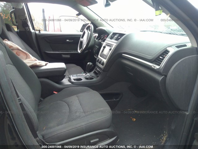 1GKKVPKDXDJ203789 - 2013 GMC ACADIA SLE BLACK photo 5