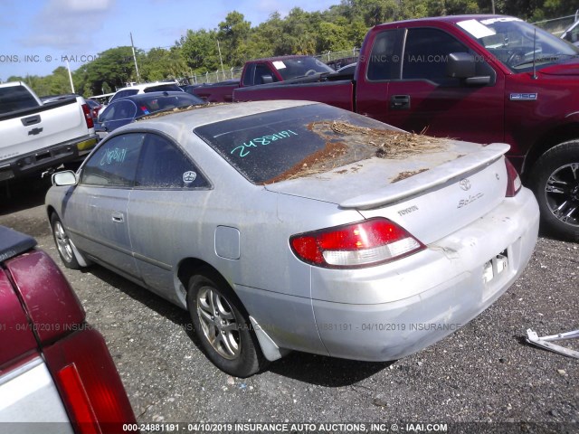 2T1CG22P7XC185372 - 1999 TOYOTA CAMRY SOLARA SE SILVER photo 3