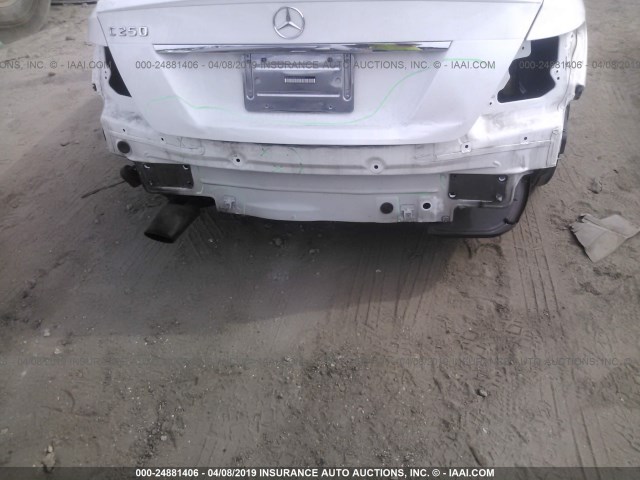 WDDGJ4HB8FG387508 - 2015 MERCEDES-BENZ C 250 WHITE photo 6