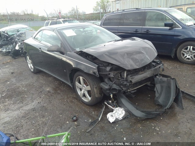 1G2ZH351274273029 - 2007 PONTIAC G6 GT BLACK photo 1