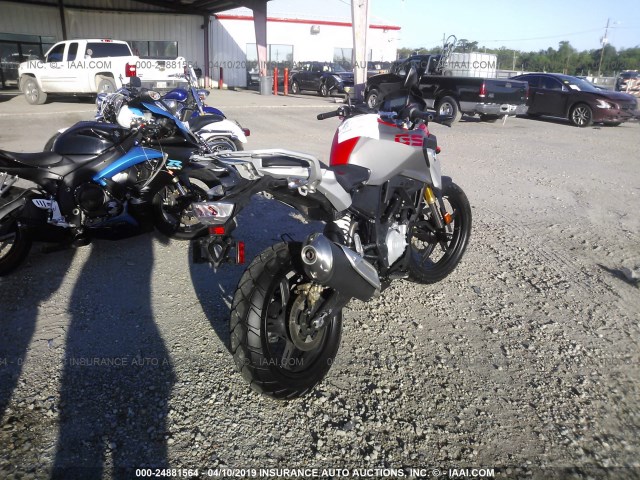 WB30G1202JR823626 - 2018 BMW G310 GS RED photo 4