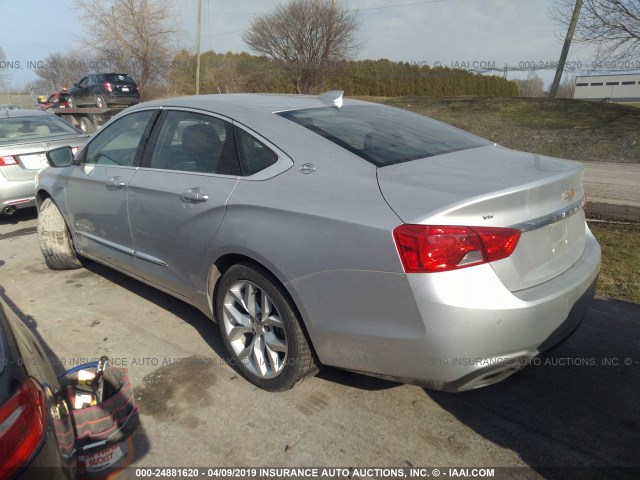 1G1125S3XJU146461 - 2018 CHEVROLET IMPALA PREMIER SILVER photo 3