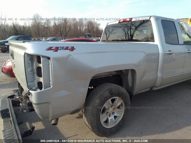 2GCVKPEC3K1133970 - 2019 CHEVROLET SILVERADO LD K1500 LT SILVER photo 6