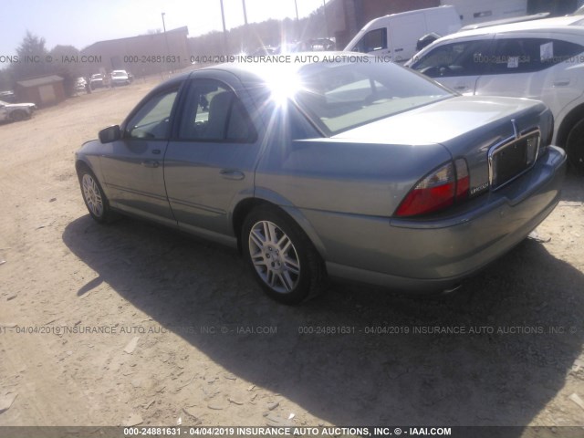 1LNHM87A35Y657948 - 2005 LINCOLN LS GRAY photo 3