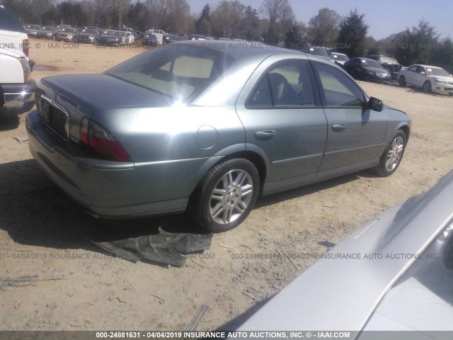 1LNHM87A35Y657948 - 2005 LINCOLN LS GRAY photo 4