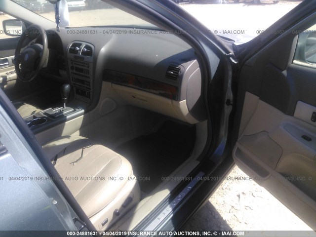 1LNHM87A35Y657948 - 2005 LINCOLN LS GRAY photo 5