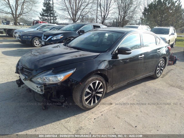 1N4AL3AP7JC229144 - 2018 NISSAN ALTIMA 2.5/S/SV/SL/SR BLACK photo 2