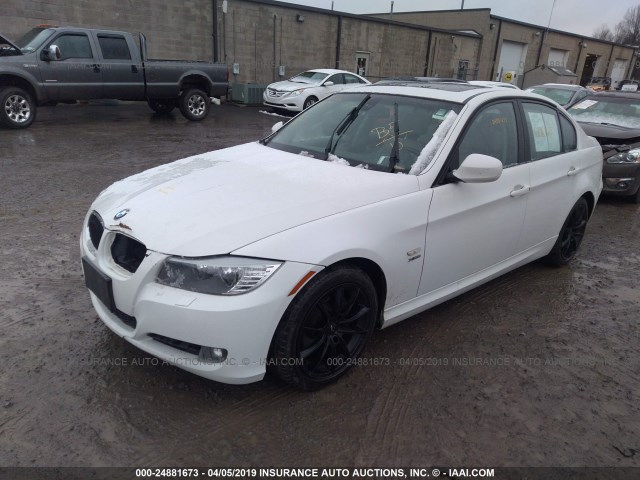 WBAPK5C53AA647028 - 2010 BMW 328 XI SULEV WHITE photo 2