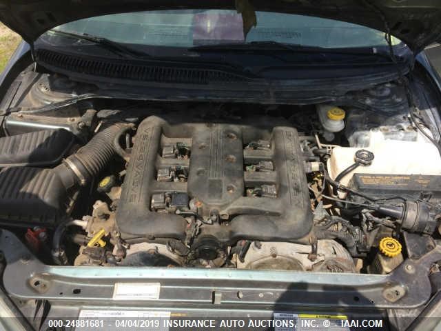 2B3AD46V84H582290 - 2004 DODGE INTREPID SE GREEN photo 10