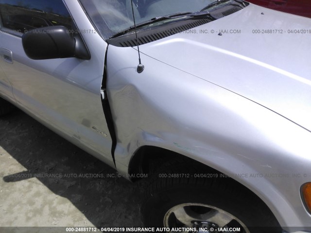 KNDJA723925149532 - 2002 KIA SPORTAGE SILVER photo 6