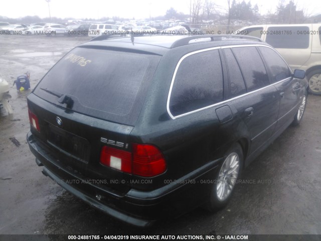 WBADS434X3GE11838 - 2003 BMW 525 IT AUTOMATIC GREEN photo 4