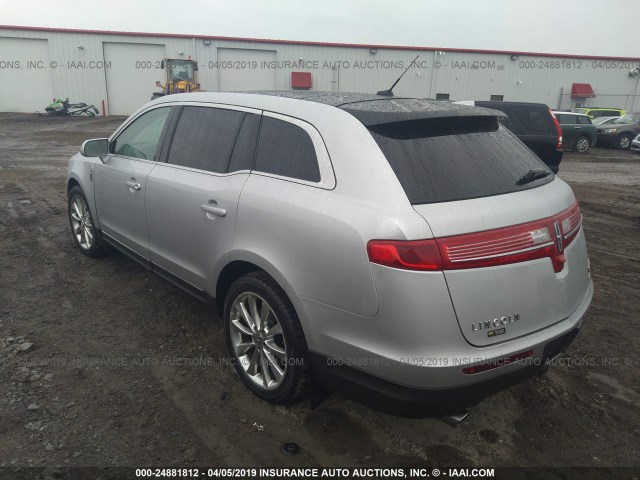 2LMHJ5AT3BBJ54922 - 2011 LINCOLN MKT SILVER photo 3