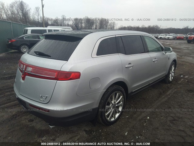 2LMHJ5AT3BBJ54922 - 2011 LINCOLN MKT SILVER photo 4