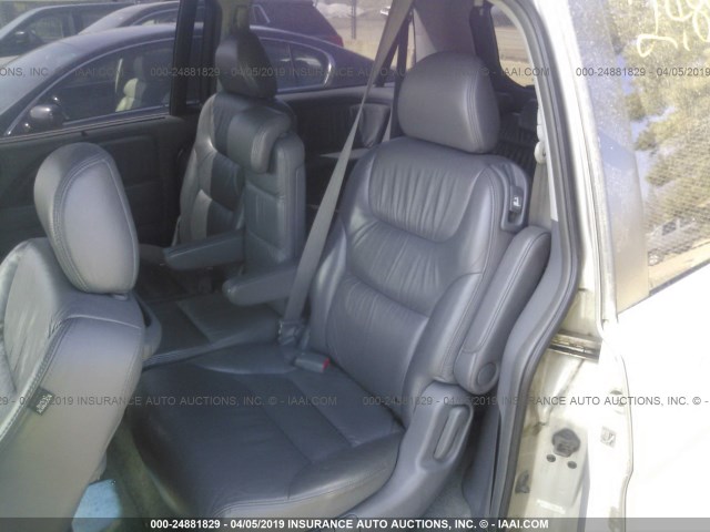 5FNRL386X6B426376 - 2006 HONDA ODYSSEY EXL SILVER photo 8