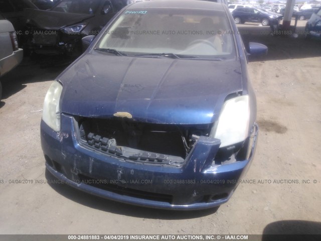 3N1AB61E69L688164 - 2009 NISSAN SENTRA 2.0/2.0S/2.0SL Dark Blue photo 6