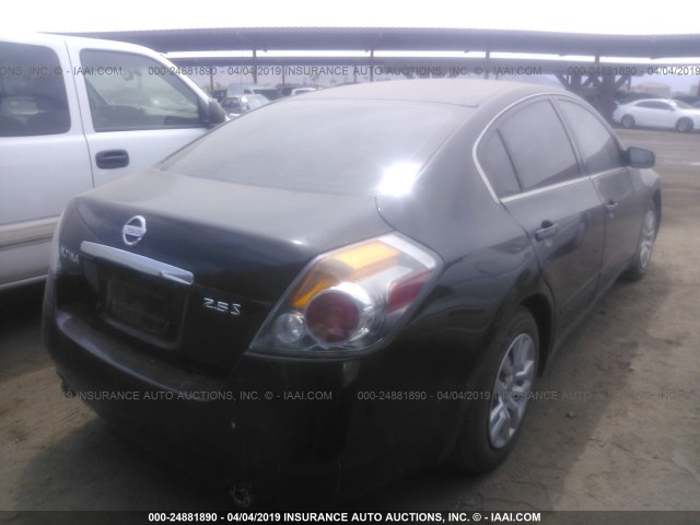 1N4AL21EX9N430500 - 2009 NISSAN ALTIMA 2.5/2.5S BLACK photo 4