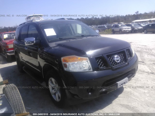 5N1BA0ND9AN607046 - 2010 NISSAN ARMADA SE/TITANIUM/PLATINUM BLACK photo 1