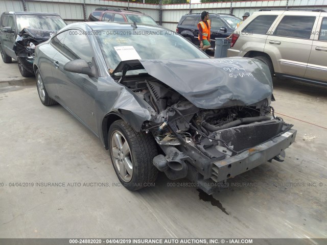 1G2ZH17N484258375 - 2008 PONTIAC G6 GT BLUE photo 1