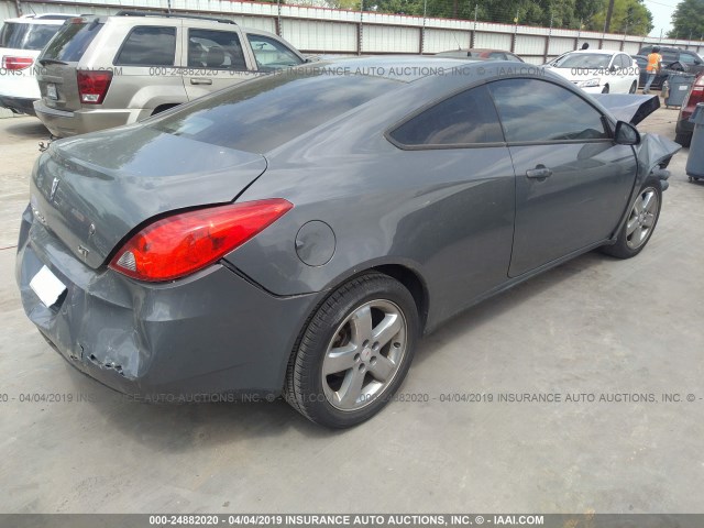 1G2ZH17N484258375 - 2008 PONTIAC G6 GT BLUE photo 4