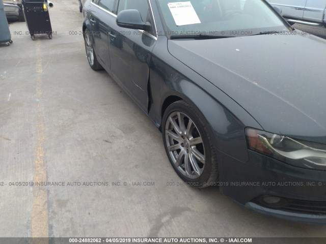 WAUSF78K59A108723 - 2009 AUDI A4 PREMIUM PLUS Dark Blue photo 6