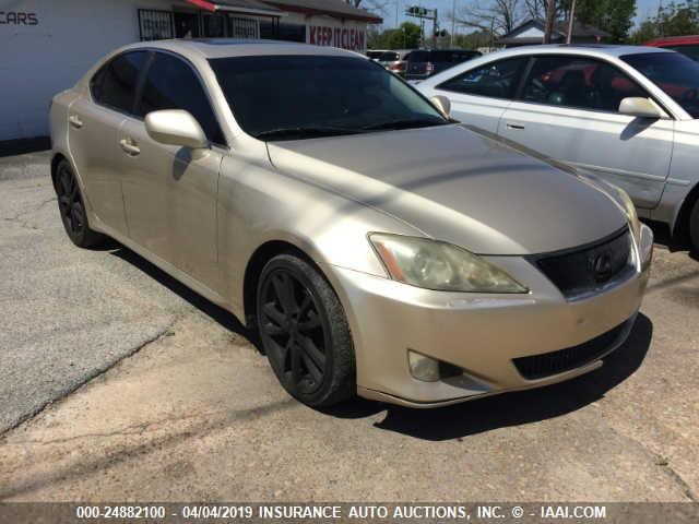 JTHBK262165006892 - 2006 LEXUS IS 250 GOLD photo 1