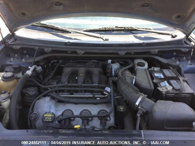 2FMGK5BC4ABB18450 - 2010 FORD FLEX SE BLUE photo 10