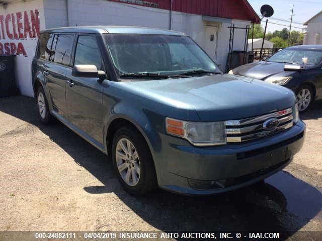 2FMGK5BC4ABB18450 - 2010 FORD FLEX SE BLUE photo 2