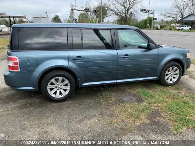 2FMGK5BC4ABB18450 - 2010 FORD FLEX SE BLUE photo 4