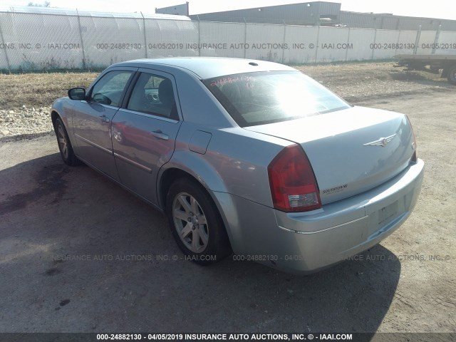 2C3KA53G66H299305 - 2006 CHRYSLER 300 Light Blue photo 3