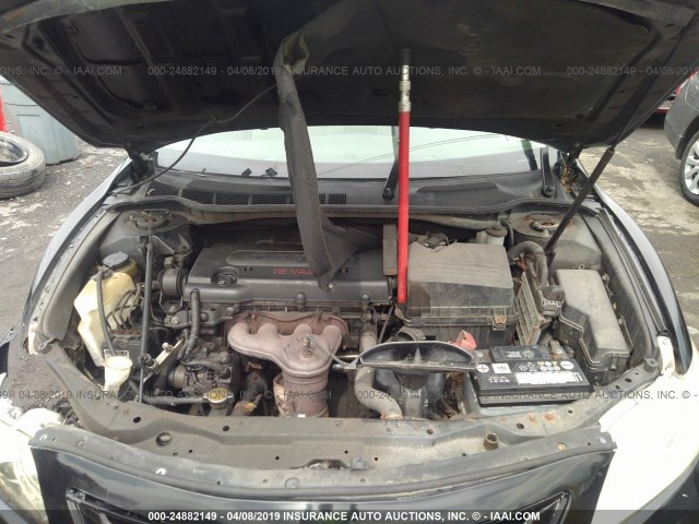 4T1BE46KX9U275287 - 2009 TOYOTA CAMRY SE/LE/XLE BLACK photo 10