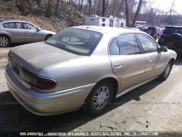 1G4HP52K05U267404 - 2005 BUICK LESABRE CUSTOM BEIGE photo 4