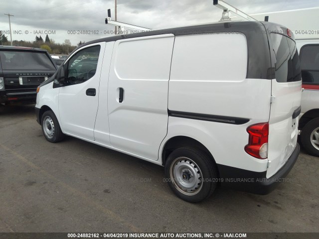 3N63M0YNXFK703007 - 2015 CHEVROLET CITY EXPRESS LS WHITE photo 3