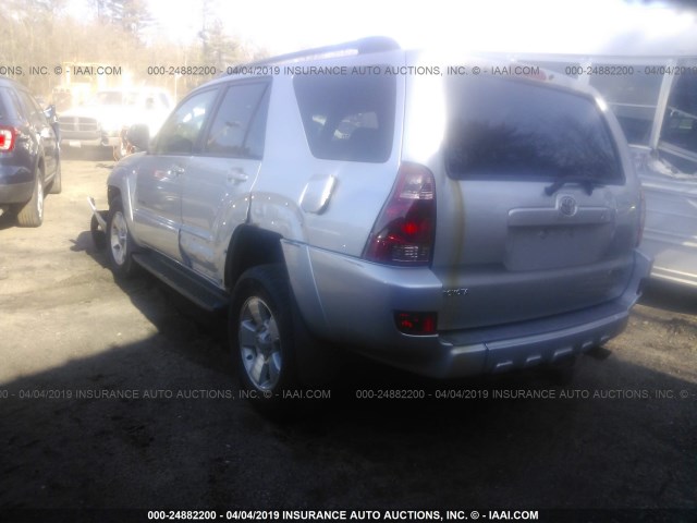 JTEBT14R640031205 - 2004 TOYOTA 4RUNNER SR5/SPORT SILVER photo 3