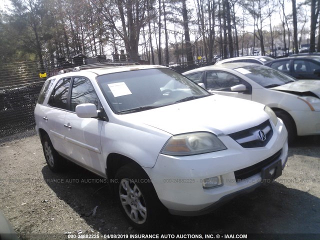 2HNYD18844H518924 - 2004 ACURA MDX TOURING WHITE photo 1